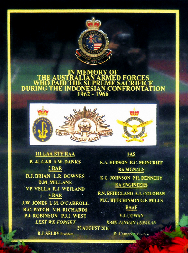 Photo of Sarawak Memorial Tablet